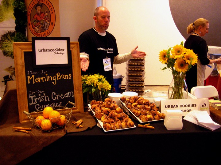 Dan, appearing to be meditating or praying...?